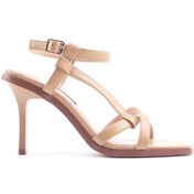 Resim Nine West Alına 4fx Taba Kadın Topuklu Sandalet 000000000101484206 Taba 