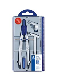 Resim Staedtler Hassas Ayarlı Uzatma Ayaklı Metal Pergel Seti 3 Parça 