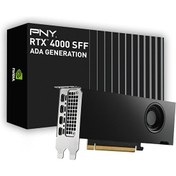 Resim PNY RTX 4000 SFF Ada VCNRTX4000ADALP-SB 20 GB GDDR6 160 Bit mDP Ekran Kartı 