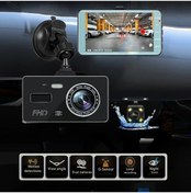 Resim Xuweiwei Full Hd Dash Kamera Tek Lensli 32gb Hafızalı Kızılötesi Görüş Ön 4.33 İnç Ips Ekran Geniş Açı Lens Döngü Kayıt 