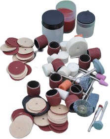 Resim Buffer 105 Parça Metal Zımpara Gravür Taşlama Oyma Seti Kalıpçı Takımı 