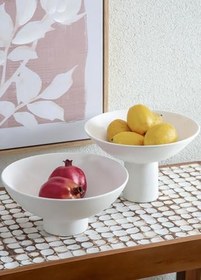 Resim The Mia Pure Dekoratif Ayaklı Kase 28x28x19 cm 
