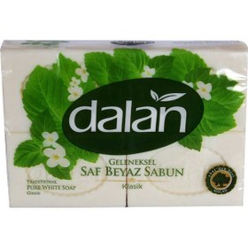 Resim Dalan Geleneksel Klasik Saf Beyaz Sabun 4 x 150 G 