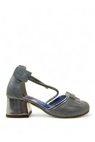 Resim Tuğba Ortopedi 739 Kız Çocuk Frozen Topuklu Abiye Ayakkabı 