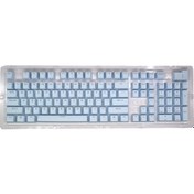 Resim Hxsj P9 104 Tuşlu Pbt Renkli Mekanik Klavye Tuş Kaplamaları Açık Mavi 