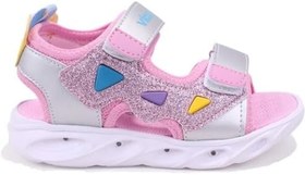 Resim Vicco 321F24Y204 Hilda Pembe Ortopedik Günlük Işıklı Kız Çocuk Spor Sandalet PEMBE 