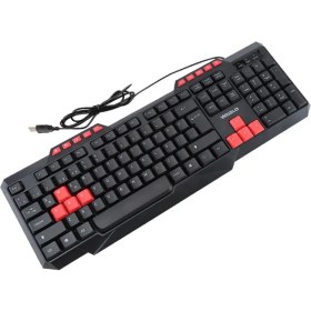 Resim Wozlo WZ-502M Oyuncu Klavyesi Usb Kablolu Multimedya Q Klavye 