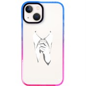 Resim iPhone 15 Plus Kravat Telefon Kılıfı 