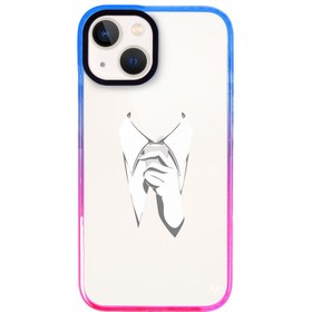 Resim iPhone 15 Plus Kravat Telefon Kılıfı 