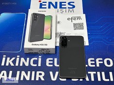 Resim Samsung A56 İkinci El TR | 128 GB | Siyah İkinci El Samsung A56 128GB 5G 21 AY Türkiye Garantili Sıfırdan Farksız