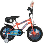 Resim BİSAN BOBO ÇOCUK BİSİKLETİ 26CM 16 JANT NEON TURUNCU MAVİ 