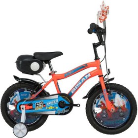 Resim BİSAN BOBO ÇOCUK BİSİKLETİ 26CM 16 JANT NEON TURUNCU MAVİ 