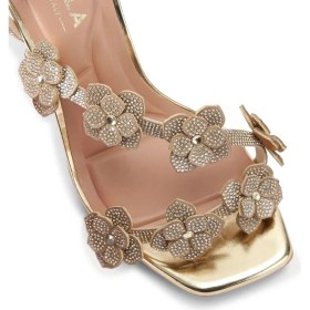 Resim Kurt Geiger Petalo 90 Crystal Taşlı Lüks Kadın Topuklu Sandalet 