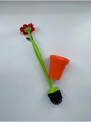 Resim Atahan Pet Çiçek Desenli Klozet Fırçası 