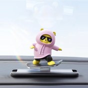 Resim Kaykayıkarikatür Araba Süsösterge Paneli Pembe 1 Adet 