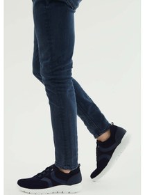 Resim Callaghan Erkek Tekstil Deri Lacivert Sneakers & Spor Ayakkabı 618 51303 Erk Ayk Y23 Mınox/azul Lacivert 