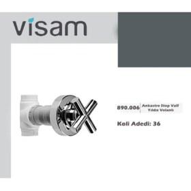 Resim Visam Ankastre Stop Valf 1/2 Taharet Musluğu 890.006 