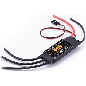 Resim 40a Brushless Esc Fırçasız Motor Hız Kontrol Kartı Drone Uçak Quadcopter Rc Oyuncak Rc Multicopter 