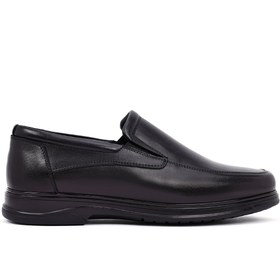 Resim Derimod Fly Erkek Siyah Deri Loafer - Siyah / 42 