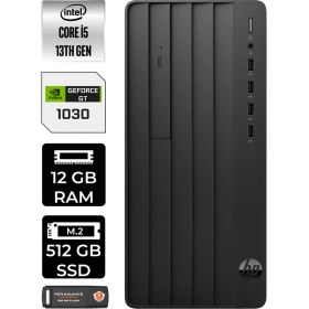 Resim Hp Pro Tower 290 G9 Intel Core I5 13500 12GB 512GB SSD GT1030/4GB W11H 8T2W9ES Masaüstü Bilgisayar & Per4 USB Bellek 8T2W9ESP357 