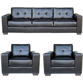 Resim Koltukstilim Line Üçlü Ofis Koltuk Takımı Siyah 