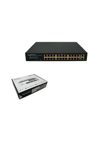 Resim Mpıa Mp-poe24 360w 10/100 /1000 Mbps 24 Port Metal Kasa Poe Switch 