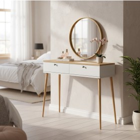 Resim Monte Sehpa Alis Makyaj & Tuvalet Masası 