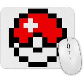 Resim Baskı Dükkanı Pokeball Pokemon Go Pikachu Mouse Pad 