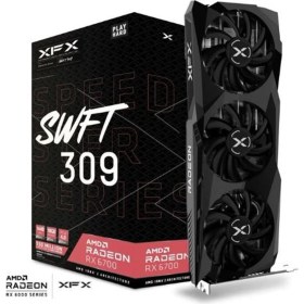 Resim Xfx Amd Radeon RX6700 Speedster Swft 309 10GB Gddr6 160BIT 1xhdmı 3xdp Ekran Kartı 