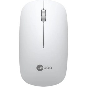 Resim LENOVO LECOO WS214 Kablosuz Optic 1600dpi Beyaz Mouse 
