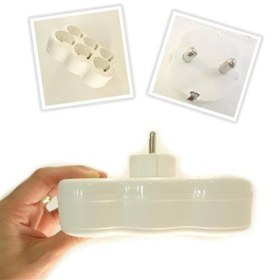 Resim Kenpool 6'lı Üçlü Priz Kablosuz Golyat Priz Çoğaltıcı Topraklı Çoklayıcı 