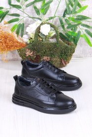 Resim Mehmet Mete 42465 Rahat Hakiki Deri Sneaker Erkek Ayakkabı 