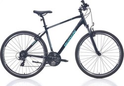 Resim BIANCHI T0017FS ERKEK ŞEHİR BİSİKLETİ 470H V 28 JANT 24 VİTES BLACK CELESTE YS728 Bianchi