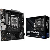 Resim Asrock H810m-h 6400mhz Ddr5 Soket 1851 M.2 Usb 3.2 Hdmı Matx Anakart 