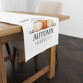 Resim Evmila Sonbahar Desenli Runner Modeli - 40x140 cm 