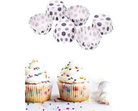 Resim Luxury 200'LÜ Muffin Browni Cupcake Kağıdı Kek Kalıbı Desenli ( 2 Paket ) 1 Adet 