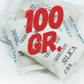 Resim DeltaPacks 100 Gr Paket Silikajel - Nem Alıcı - Rutubet Giderici (20 Adet) 