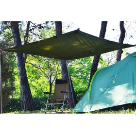 Resim Bushlove Bushcraft Tarp Tente 4m 3m Haki 
