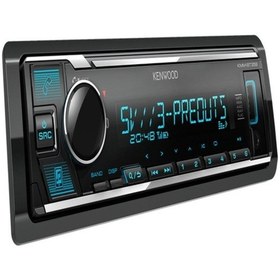 Resim Kenwood Kmm-bt358 Oto Teyp 5v Rca Çıkışlı 3 Amfi Çıkışlı 