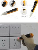 Resim Munico Kompakt Güvenlik Taşıması Kolay Düşük Güç Tüketimi Led Işık Gerilim Uyarı Kalemi Ramidos AC Elektrik 