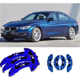 Resim Bmw F30 ///m Mavi 17-18-19-20 Janta Uyumlu 4.lü Kaliper Kapagı 