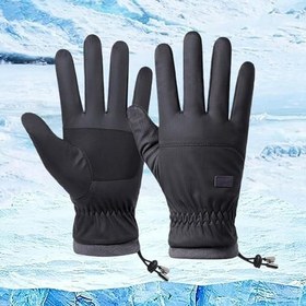 Resim Elektrikli Isıtmalı Eldivenler - Erkekler İçin Sıcak USB Isıtmalı Eldiven El Isıtıcılar - Ergonomik Dokunmatik Ekranlı Eldivenler Bisiklet Spor Yürüyüş Kayak 