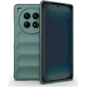 Resim Effox İnfinix Zero 40 5g Kılıf Esnek Tpu Oyuklu Arka Yüzey Tasarımlı Etnik Silikon Yeşil 