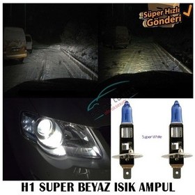 Resim H1 Beyaz Işık Far Ampulü 12V 100W 