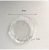 Resim S Çapı 9 Cm-şeffaf El Yapımı Cam Bardak Altlığı Tatlı Tepsisi Pişirme Plakası Kek Dekor Sos Tabağı Sofra Mutfak Aksesuarları Takı Çanak 