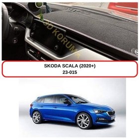 Resim SKODA SCALA (2020 +)TORPİDO KORUMASI / HALISI / ÖRTÜSÜ 