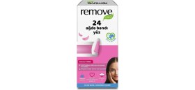 Resim Remove Yüz Ağda Bandı Hassas Cilt 24'lü 
