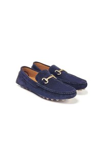 Resim Oxford/Ayakkabı Erkek TZ-13804 John May 46 NAVY BLUE SÜET Lacivert 