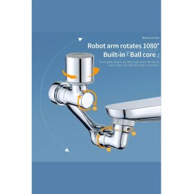 Resim Mutfak Banyo Musluk Başlığı 180 Derece Dönebilen Fonksiyonel Evrense 