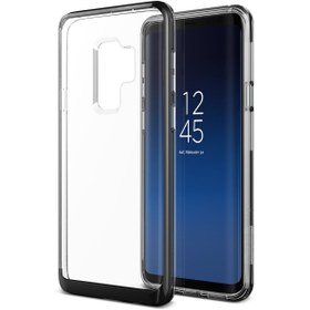 Resim VRS Design Galaxy S9 Plus Crystal Bumper Kılıf Metallic Black 